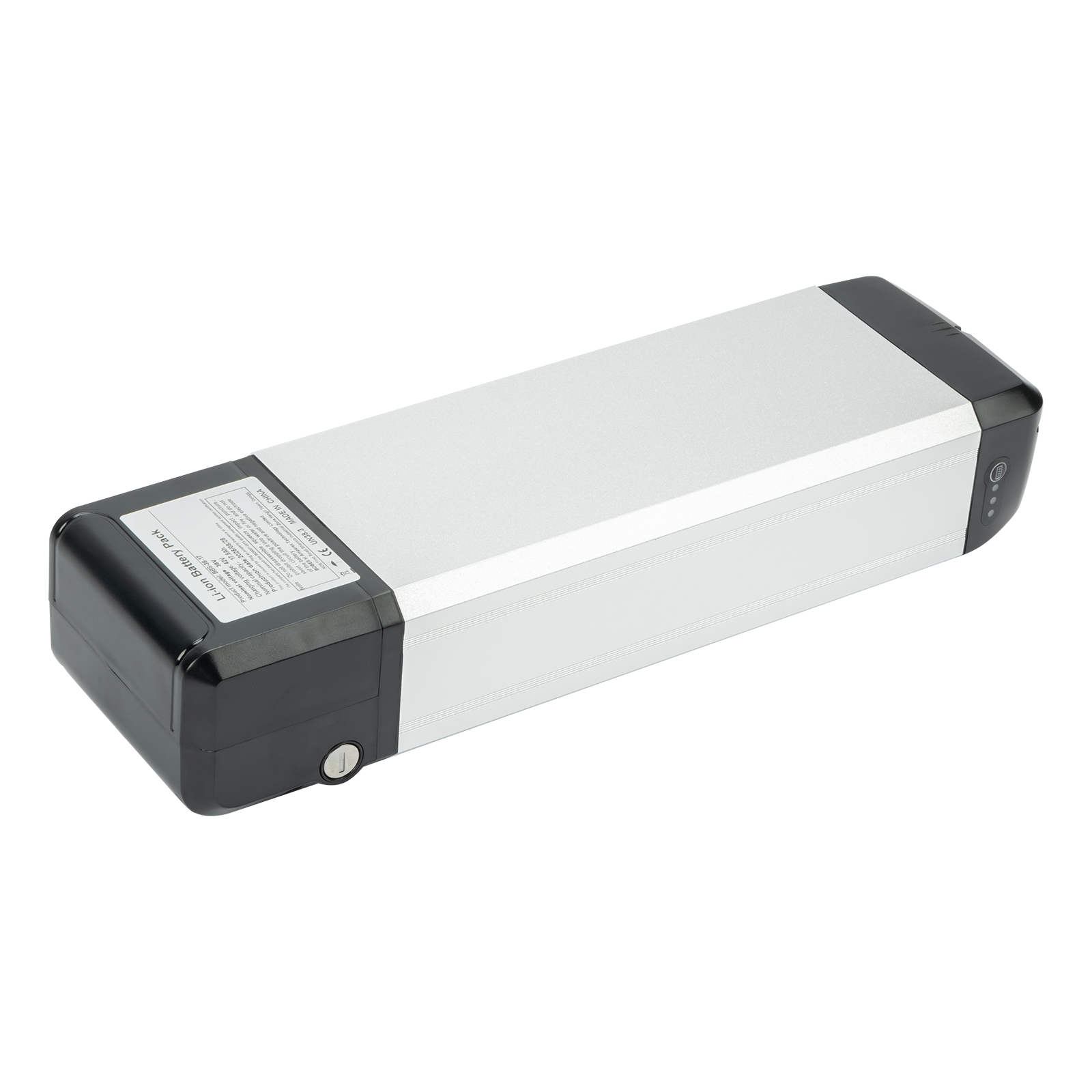 Bobes Factory Direct Sales Rack Rack Ebike 36V 48V 10-30AH Batería de litio con luz