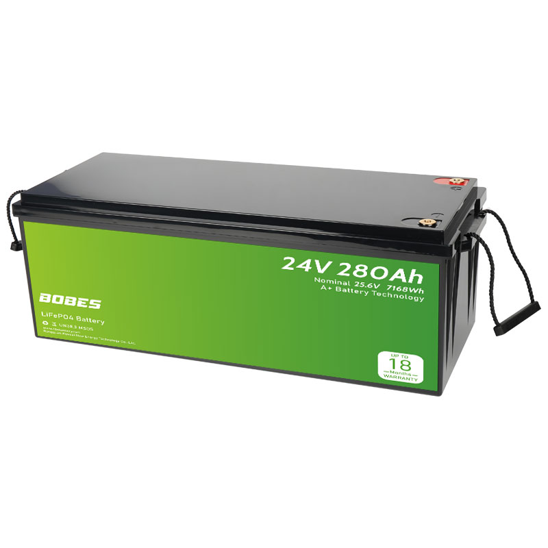 Batería de iones de litio de 24V 12,8V 100Ah 200Ah para sistema solar Batería solar de 5kwh Litio para sistema de almacenamiento de energía en el hogar