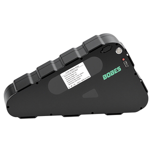 BOBES Bicicleta eléctrica triangular 48V 52V 60V 72V 20Ah 30Ah 50Ah Batería de litio para bicicleta gorda con motor de 500-3000W